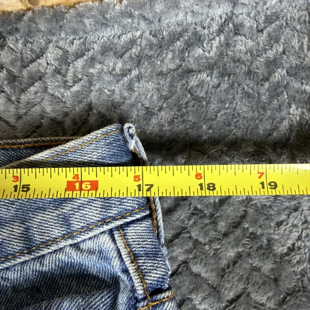 Levi's 516 Jeans Mens 34x32 Blue Fade Slim Straight Medium Wash‎